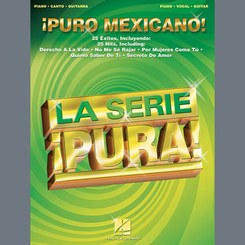 Easily Download Pepe Aguilar Printable PDF piano music notes, guitar tabs for  Piano, Vocal & Guitar Chords (Right-Hand Melody). Transpose or transcribe this score in no time - Learn how to play song progression.