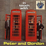Peter and Gordon 'I Don't Want To See You Again' Piano, Vocal & Guitar Chords