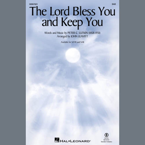 Easily Download Peter C. Lutkin Printable PDF piano music notes, guitar tabs for  SAB Choir. Transpose or transcribe this score in no time - Learn how to play song progression.