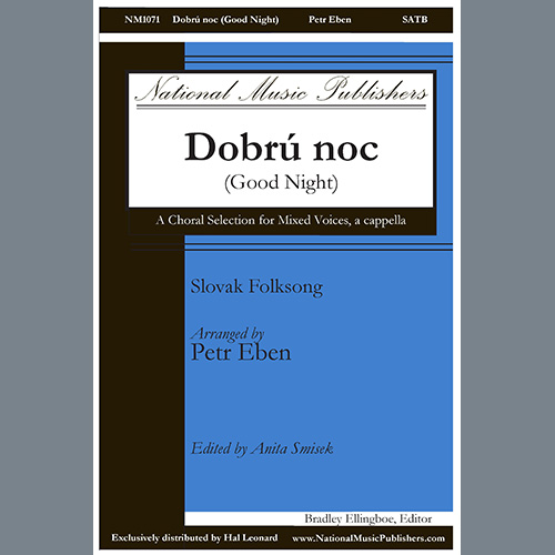 Easily Download Petr Eben Printable PDF piano music notes, guitar tabs for  SATB Choir. Transpose or transcribe this score in no time - Learn how to play song progression.