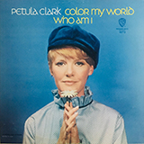 Petula Clark 'Color My World' Lead Sheet / Fake Book