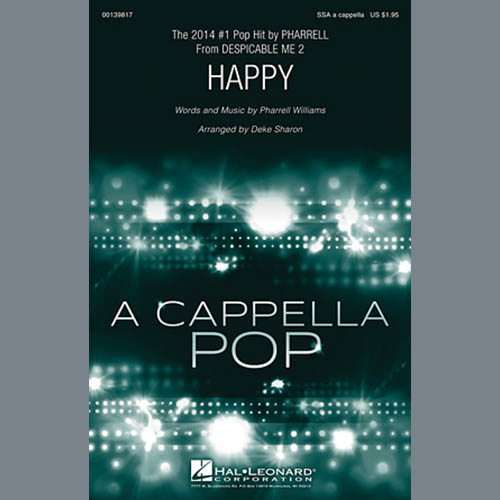 Easily Download Pharrell Williams Printable PDF piano music notes, guitar tabs for  SSA Choir. Transpose or transcribe this score in no time - Learn how to play song progression.