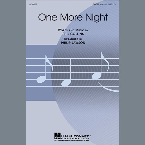 Easily Download Phil Collins Printable PDF piano music notes, guitar tabs for  SATB Choir. Transpose or transcribe this score in no time - Learn how to play song progression.
