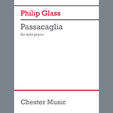 Philip Glass 'Distant Figure (Passacaglia for Solo Piano)' Piano Solo