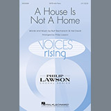 Philip Lawson 'A House Is Not A Home' SATB Choir