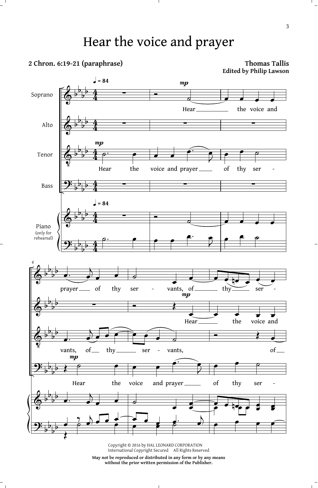Philip Lawson Prayers And Partsongs sheet music notes and chords arranged for SATB Choir