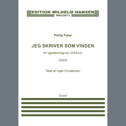 Easily Download Phillip Faber Printable PDF piano music notes, guitar tabs for  Choir. Transpose or transcribe this score in no time - Learn how to play song progression.