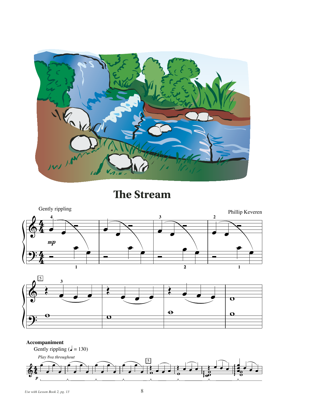 Phillip Keveren The Stream sheet music notes and chords arranged for Educational Piano