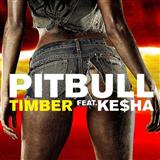 Pitbull Featuring Ke$ha 'Timber' Piano, Vocal & Guitar Chords (Right-Hand Melody)