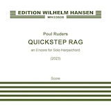 Poul Ruders 'Quickstep Rag' Piano Solo