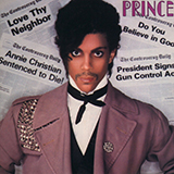 Prince 'Controversy' Piano, Vocal & Guitar Chords (Right-Hand Melody)