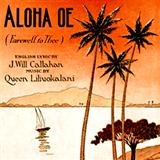 Queen Liliuokalani 'Aloha Oe' Piano, Vocal & Guitar Chords (Right-Hand Melody)
