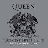 Queen 'The Great Pretender' Transcribed Score