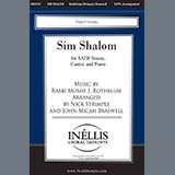 Rabbi Moshe J. Rothblum 'Sim Shalom (arr. Nick Strimple and John-Micah Braswell)' SATB Choir