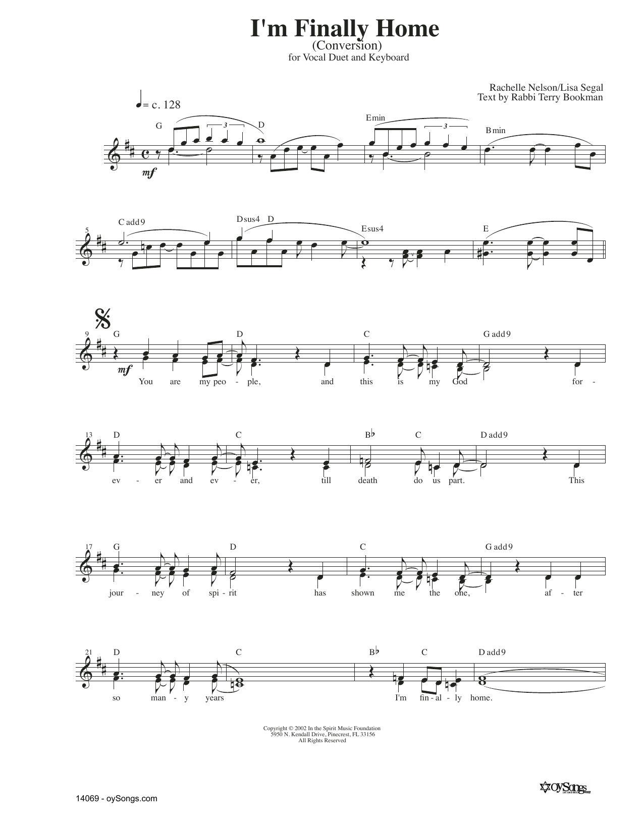 Rachelle Nelson I'm Finally Home sheet music notes and chords arranged for Lead Sheet / Fake Book