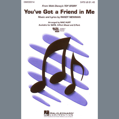 Easily Download Randy Newman Printable PDF piano music notes, guitar tabs for  SATB Choir. Transpose or transcribe this score in no time - Learn how to play song progression.