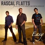 Rascal Flatts feat. Natasha Bedingfield 'Easy' Piano, Vocal & Guitar Chords (Right-Hand Melody)