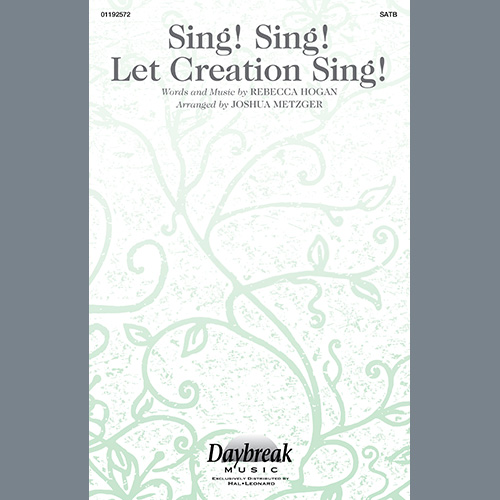 Easily Download Rebecca Hogan Printable PDF piano music notes, guitar tabs for  SATB Choir. Transpose or transcribe this score in no time - Learn how to play song progression.