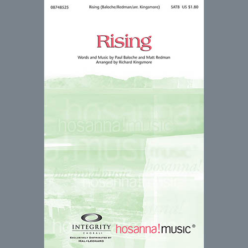 Easily Download Richard Kingsmore Printable PDF piano music notes, guitar tabs for  SATB Choir. Transpose or transcribe this score in no time - Learn how to play song progression.