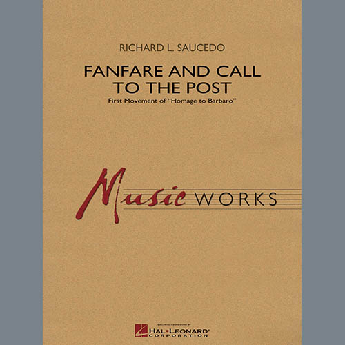 Easily Download Richard L. Saucedo Printable PDF piano music notes, guitar tabs for  Concert Band. Transpose or transcribe this score in no time - Learn how to play song progression.