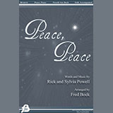 Rick & Sylvia Powell 'Peace, Peace (arr. Fred Bock)' 3-Part Mixed Choir