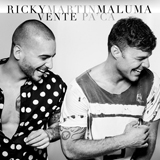 Ricky Martin 'Vente Pa' Ca (Feat. Maluma)' Piano, Vocal & Guitar Chords (Right-Hand Melody)