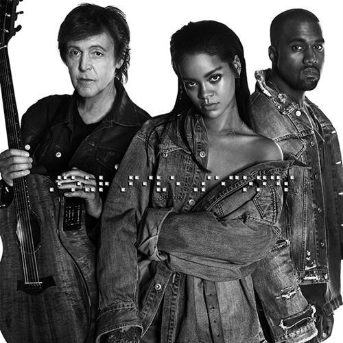 Easily Download Rihanna & Kanye West & Paul McCartney Printable PDF piano music notes, guitar tabs for  Piano, Vocal & Guitar Chords (Right-Hand Melody). Transpose or transcribe this score in no time - Learn how to play song progression.