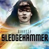 Rihanna 'Sledgehammer' Piano, Vocal & Guitar Chords (Right-Hand Melody)