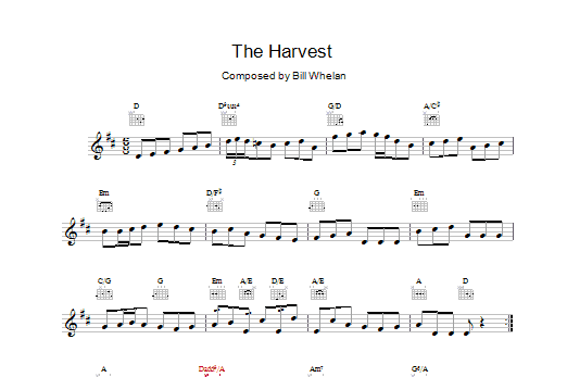 Riverdance The Harvest sheet music notes and chords arranged for Piano Solo