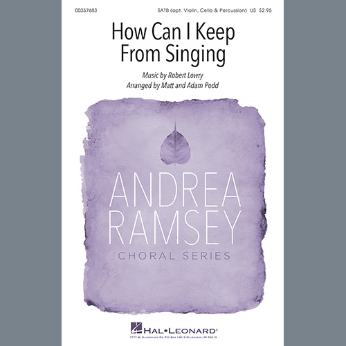 Easily Download Robert Lowry Printable PDF piano music notes, guitar tabs for  SSA Choir. Transpose or transcribe this score in no time - Learn how to play song progression.