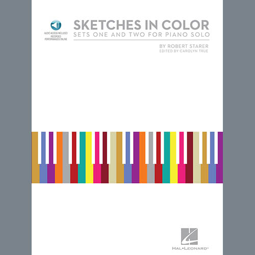 Easily Download Robert Starer Printable PDF piano music notes, guitar tabs for  Piano Solo. Transpose or transcribe this score in no time - Learn how to play song progression.