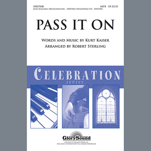 Easily Download Robert Sterling Printable PDF piano music notes, guitar tabs for  SATB Choir. Transpose or transcribe this score in no time - Learn how to play song progression.