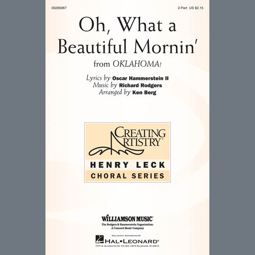 Easily Download Rodgers & Hammerstein Printable PDF piano music notes, guitar tabs for  2-Part Choir. Transpose or transcribe this score in no time - Learn how to play song progression.