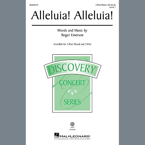 Easily Download Roger Emerson Printable PDF piano music notes, guitar tabs for  2-Part Choir. Transpose or transcribe this score in no time - Learn how to play song progression.