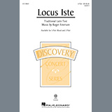 Roger Emerson 'Locus Iste' 2-Part Choir