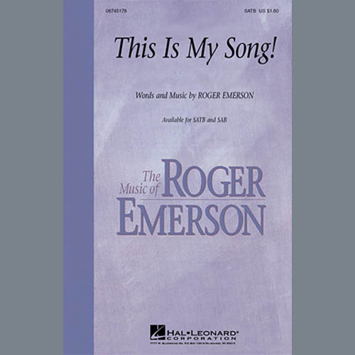 Easily Download Roger Emerson Printable PDF piano music notes, guitar tabs for  SATB Choir. Transpose or transcribe this score in no time - Learn how to play song progression.