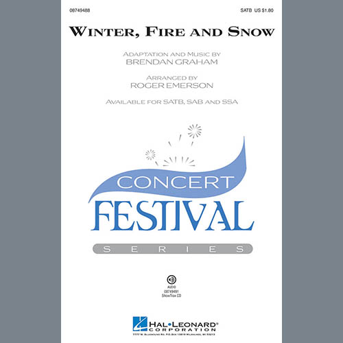 Easily Download Roger Emerson Printable PDF piano music notes, guitar tabs for  SATB Choir. Transpose or transcribe this score in no time - Learn how to play song progression.