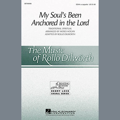Easily Download Rollo Dilworth Printable PDF piano music notes, guitar tabs for  SSAA Choir. Transpose or transcribe this score in no time - Learn how to play song progression.