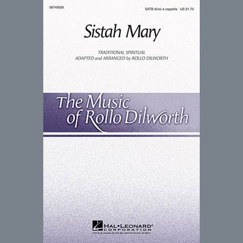Easily Download Rollo Dilworth Printable PDF piano music notes, guitar tabs for  SATB Choir. Transpose or transcribe this score in no time - Learn how to play song progression.