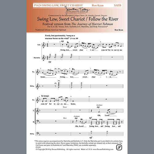Easily Download Ron Kean Printable PDF piano music notes, guitar tabs for  SATB Choir. Transpose or transcribe this score in no time - Learn how to play song progression.
