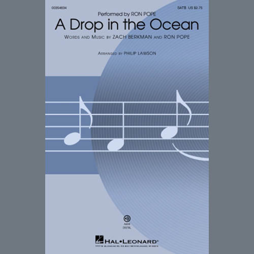 Easily Download Ron Pope Printable PDF piano music notes, guitar tabs for  SATB Choir. Transpose or transcribe this score in no time - Learn how to play song progression.