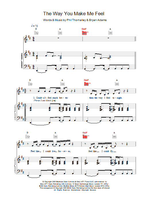 Ronan Keating The Way You Make Me Feel sheet music notes and chords arranged for Clarinet Solo