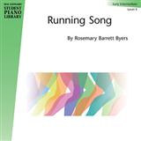 Rosemary Barrett Byers 'Running Song' Educational Piano
