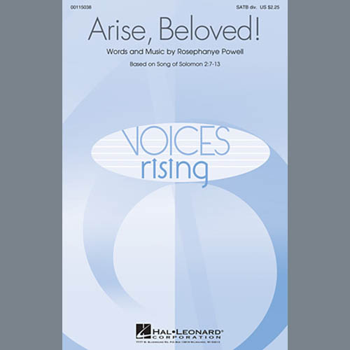 Easily Download Rosephanye Powell Printable PDF piano music notes, guitar tabs for  SATB Choir. Transpose or transcribe this score in no time - Learn how to play song progression.