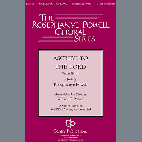 Easily Download Rosephanye Powell Printable PDF piano music notes, guitar tabs for  TTBB Choir. Transpose or transcribe this score in no time - Learn how to play song progression.