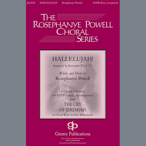 Easily Download Rosephanye Powell Printable PDF piano music notes, guitar tabs for  SATB Choir. Transpose or transcribe this score in no time - Learn how to play song progression.