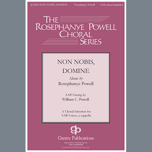 Easily Download Rosephanye Powell Printable PDF piano music notes, guitar tabs for  SAB Choir. Transpose or transcribe this score in no time - Learn how to play song progression.