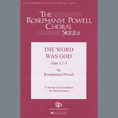 Easily Download Rosephanye Powell Printable PDF piano music notes, guitar tabs for  SSAA Choir. Transpose or transcribe this score in no time - Learn how to play song progression.