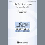 Rudolf de Beer 'Thulani Nizole' SATB Choir