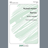 Russell Horton 'Names' SATB Choir
